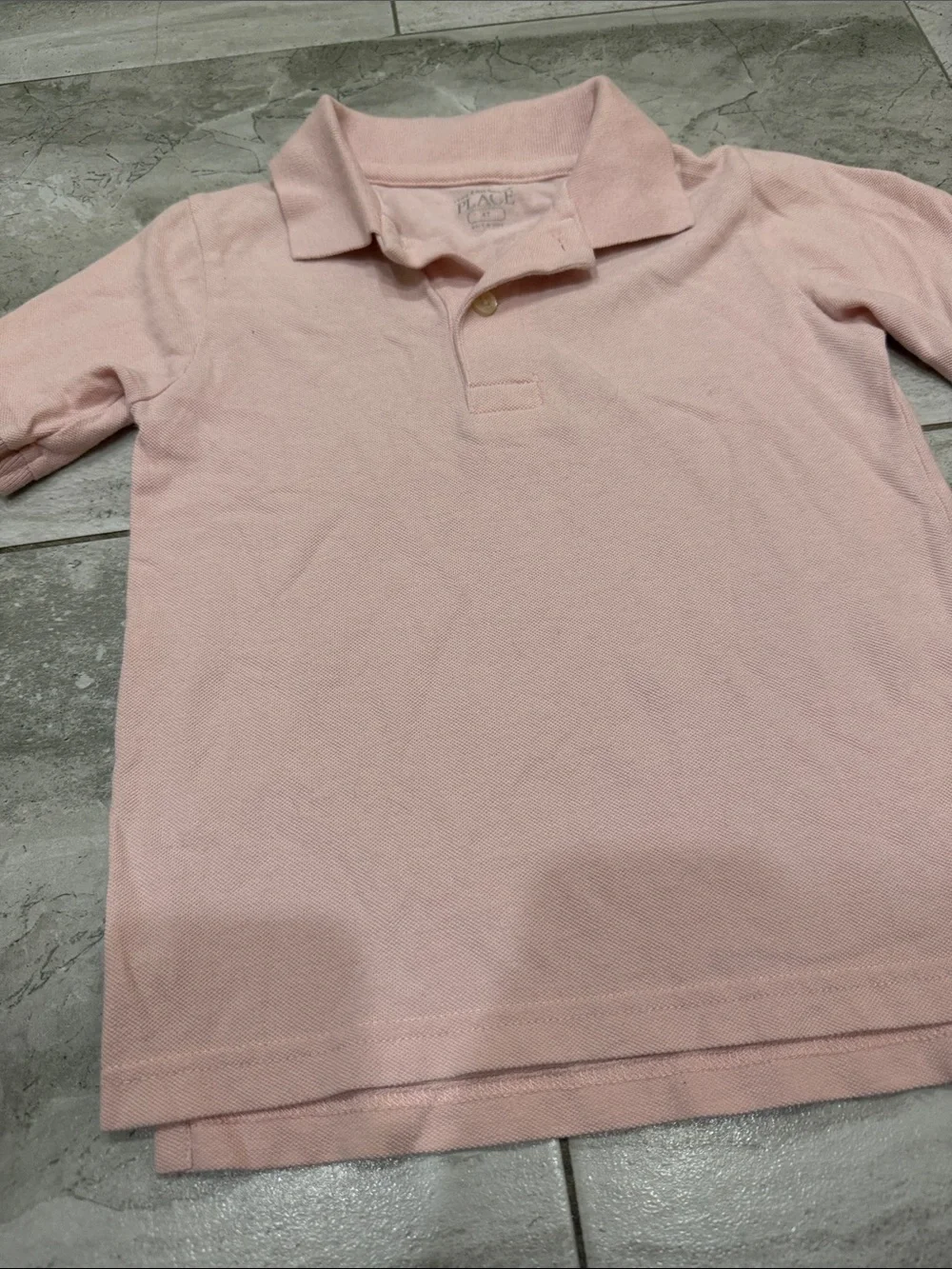 The Children's Place Light Pink Polo Top
